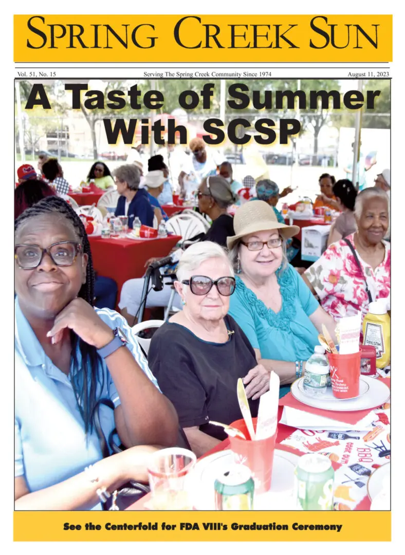 Group enjoying a summer meal together with smiles and drinks.