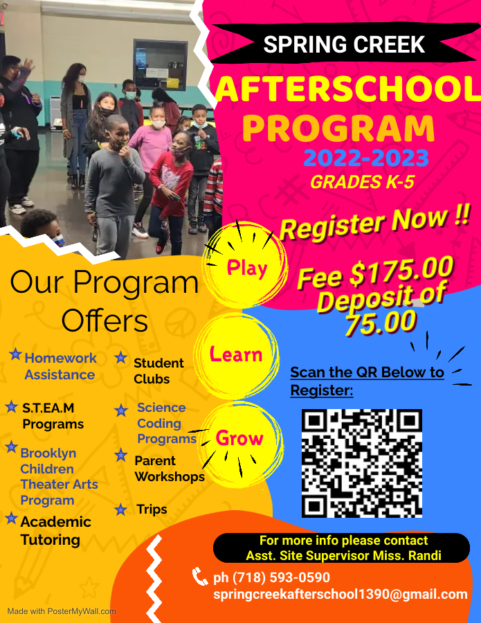 AFterschool Flyer 9-2022