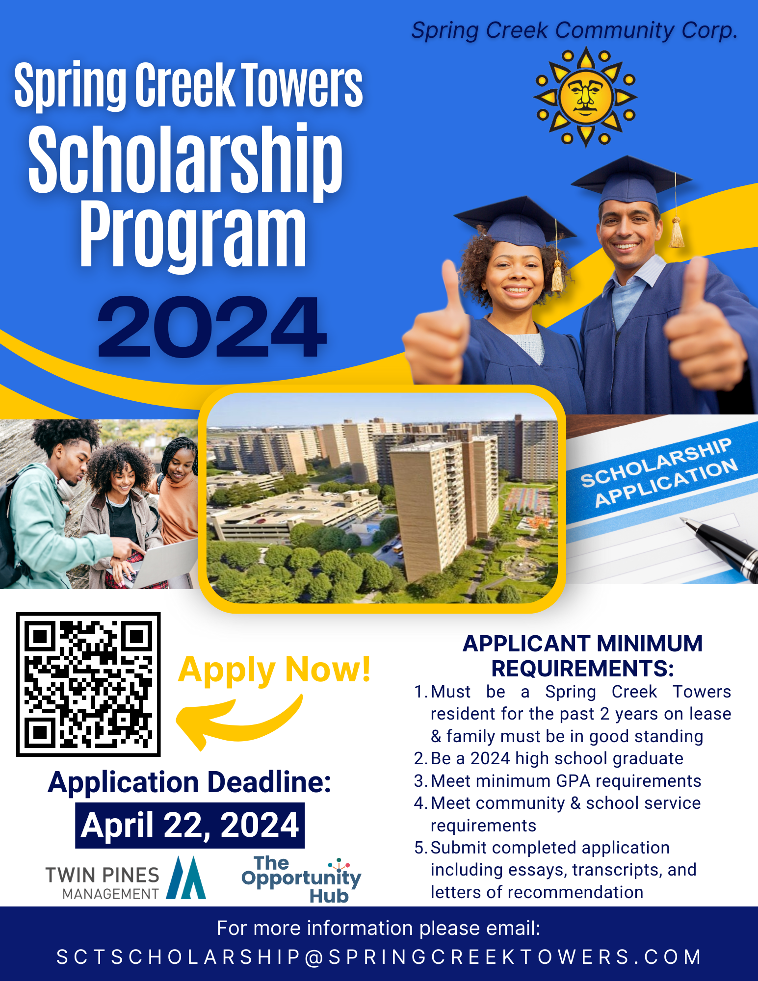 2024 SCT Scholarship Flyer