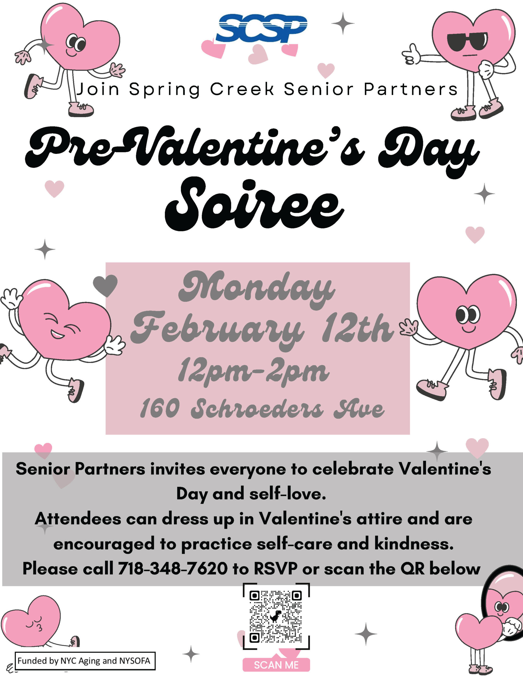 SCSP Pre Valentines Soiree Flyer