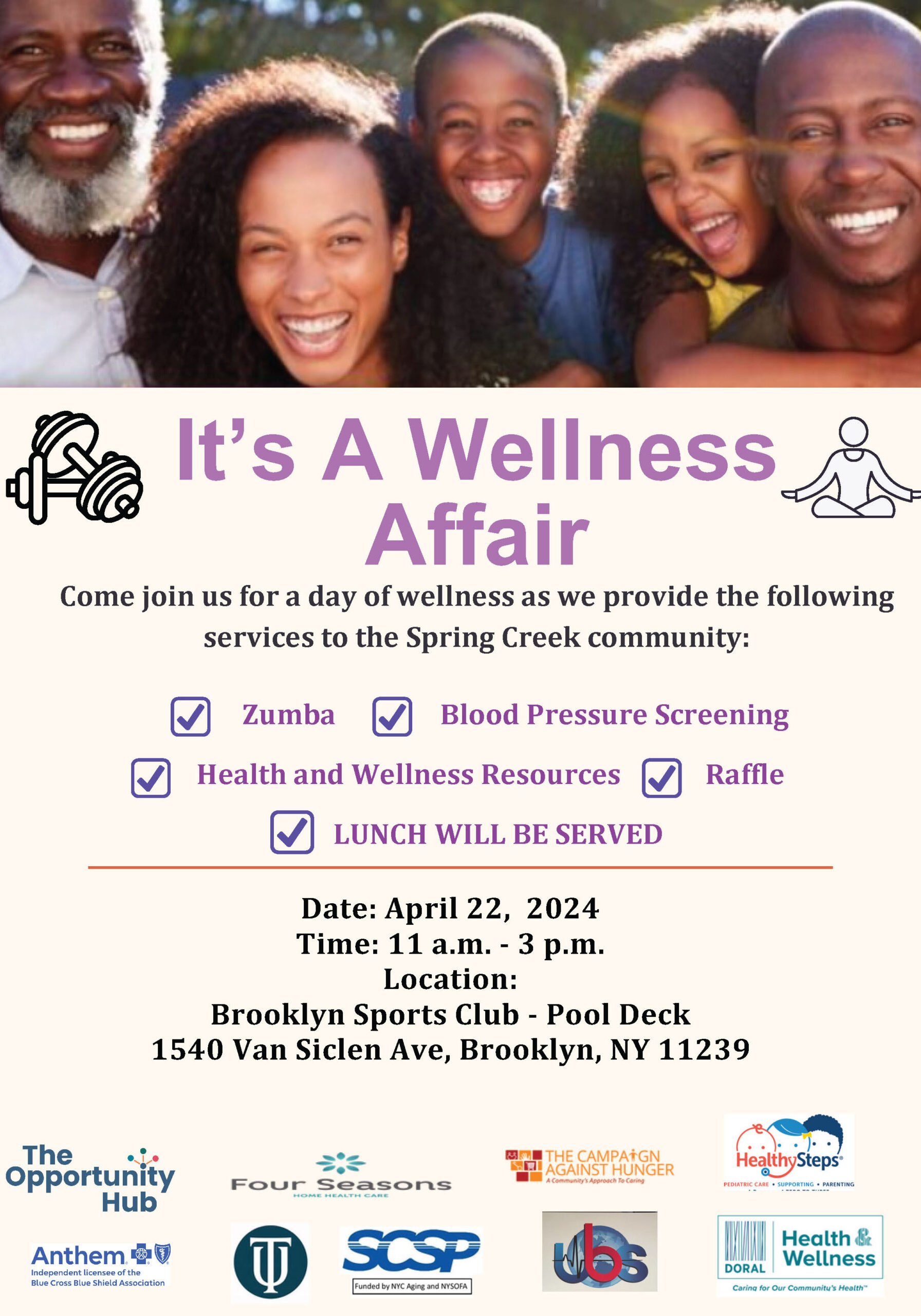 It's a Wellness Affair - Community Flyer